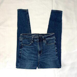 American Eagle Super Hi-Rise Next Level Stretch Jeggings Size 4